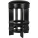 Berlin 26 inch Hand Rubbed Black Counter Stool